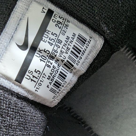 Nike Air Max 97 Black (Patent) Gray Silver White - Picture 4 of 5